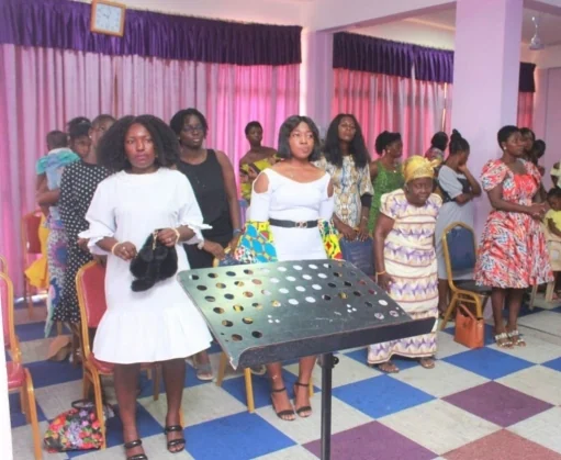 Women participating in a Blossom Foundation event
